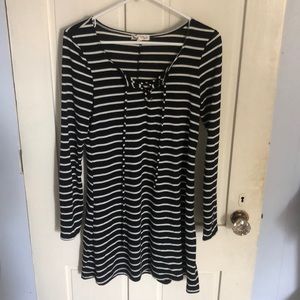 Striped mini dress!